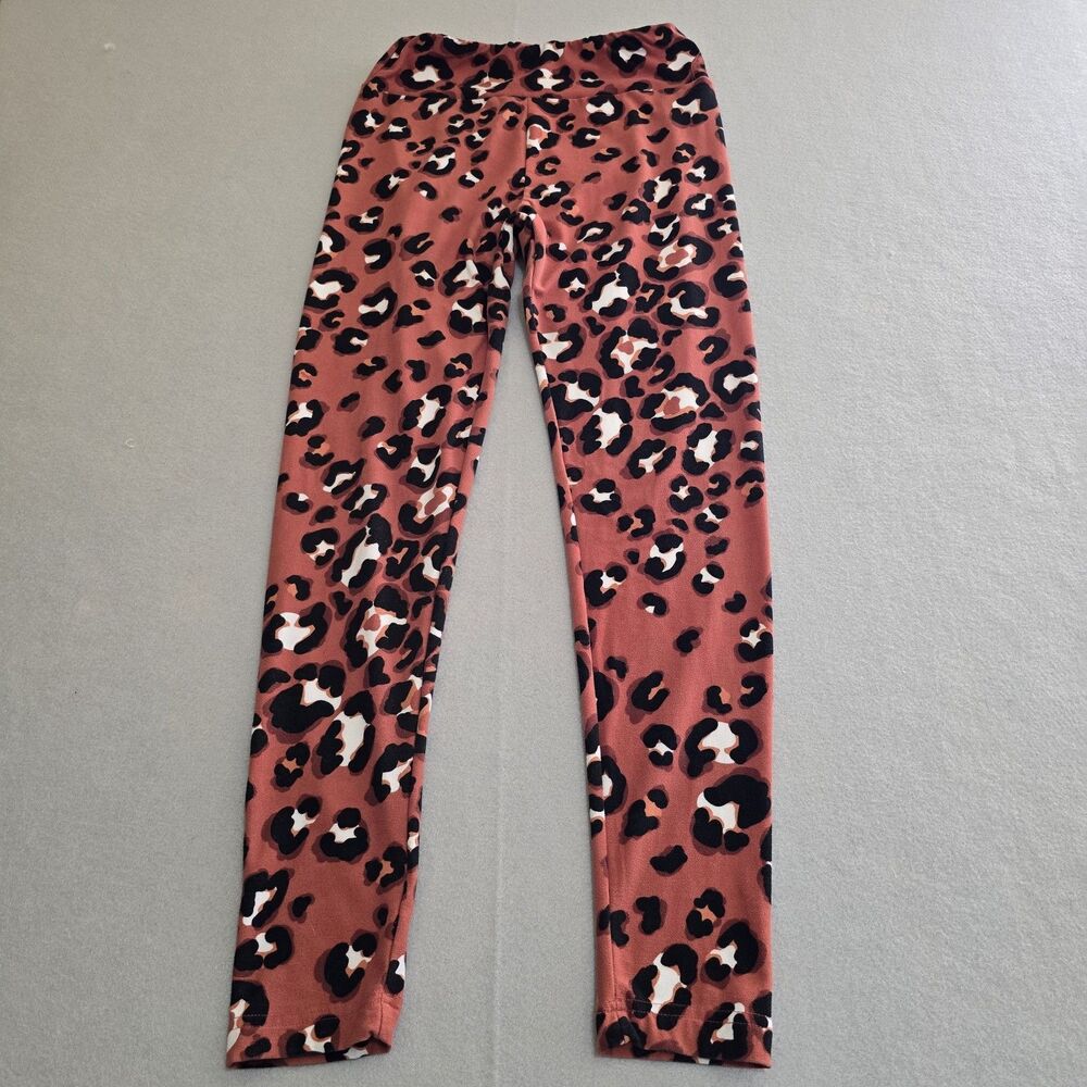 5-Pack No Boundaries Womens M Multicolor Leggings Leopard Print Solid High Rise